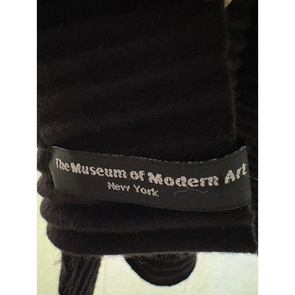 Design House Stockholm Pleece Poncho Wrap Jacket Black MoMA Marianne Abelsson OS